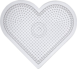 Creativ Company Strijkkralenbordje Hart Helder