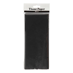 Creativ Company Tissuepapier zwart 10 vellen 14 gr, 50x70cm