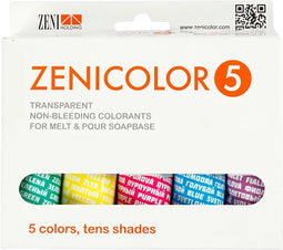 Creativ Company Zeepverf Kleur, 5x30gr