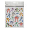 Creativ Company Zelfklevende stickers transformers, 1 vel