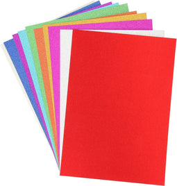 Creative Craft Group Craft Group Glitterkarton A4, 10 vellen