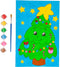 Creative Craft Group XMAS Canvas Schilderen op Nummer Kerstboom