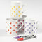 Creative Decoreer Jouw Mok 10 Cm / 5-8 Cm Wit Per Stuk