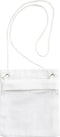 Creative Katoenen Hangportemonnee 13 X 15 Cm Wit