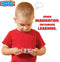Creative Kids - Houten leesblokken - Set van 5 draaiende alfabetblokken - Easy-Grip handvatten - Kleuterschool & Voorschoolse leeractiviteiten - Letter werk - Houten Montessori speelgoed geschenken voor kinderen & peuters