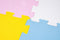 Creative Kids - Kinder Puzzel Speelgoed Mat - 4 stuks Speelmat - Zachte kleuren