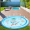 Creative Kids Waterspeelmat Ø100CM - Watermat met Sproeisysteem - Blauw