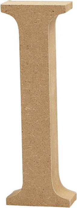 Creative Letter I Mdf 13 Cm