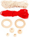 Creative mini kit, Kerst Elf Macramé - hoogte 14 cm