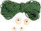 Creative mini kit Kerstbomen Macramé - hoogte 11 cm