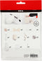 Creative mini kit Schattige Kerstengel - hoogte 10 cm