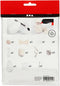 Creative mini kit Schattige Kerstengel - hoogte 10 cm