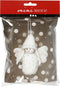 Creative mini kit Schattige Kerstengel - hoogte 10 cm