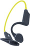 Creative Outlier Free+ Bone Conduction hoofdtelefoon - verstelbare transducers, IPX5 las- en spatbescherming, tot 10 uur batterijduur (grijs en limoengroen)