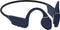 Creative Outlier Free Pro+ Bone-conduction-IPX8-sport hoofdtelefoon met Bluetooth 5.3, verstelbare conducties, geintegreerde 8 GB MP3-speler, tot 10 uur batterijduur, geintegreerde microfoon,waterdicht (blauw en zwart)