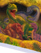 CREATIVE PARTY - Verjaardag tafelkleed dinosaurus - Decoratie > Tafelkleden, placemats en tafellopers
