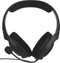 Creative SB Blaze - Gaming Headset voor PC met 40 mm FullSpectrum Neodymium-drivers, 2 x 3,5 mm jack aansluitingen: hoofdtelefoon + microfoon, afneembare ruisonderdrukkende microfoon met flexibele microfoonarm en inline afstandsbediening (zwart)