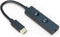Creative SB PLAY! 4 - Hi-Res USB geluidskaart en DAC - Sound Blaster Play!4 - Draagbare Plug-and-play Hoge resolutie USB DAC, Bass boost en dynamic EQS, Microfoon dempen/dempen opheffen-regelaar,USB-C met meegeleverde USB-C naar USB-A converter