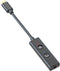 Creative SB PLAY! 4 - Hi-Res USB geluidskaart en DAC - Sound Blaster Play!4 - Draagbare Plug-and-play Hoge resolutie USB DAC, Bass boost en dynamic EQS, Microfoon dempen/dempen opheffen-regelaar,USB-C met meegeleverde USB-C naar USB-A converter