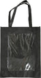 Creative Tas Met Plastic Voorkant 42 X 34 X 12 Cm Zwart