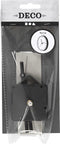 Creative Uurwerk 5,5 X 5,5 Cm Zwart Plaatdikte 10 Mm