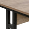 CREEK - Bureau - Donkere houtkleur - MDF