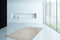 Creme Grijs vloerkleed - 120x170 cm - A-symmetrisch patroon Geruit - Modern