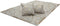Creme Grijs vloerkleed - 120x170 cm - - Modern
