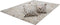 Creme Grijs vloerkleed - 160x230 cm - A-symmetrisch patroon Geruit - Modern