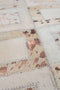 Creme Grijs vloerkleed - 80x150 cm - A-symmetrisch patroon Geruit - Modern