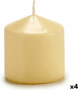 Créme Kaars (4 Stuks)