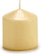 Créme Kaars (4 Stuks)