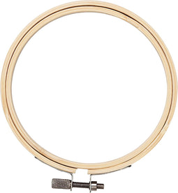 Creotime Borduurframe Hout 10 Cm Blank Per Stuk