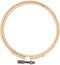 Creotime Borduurframe Hout 10 Cm Blank Per Stuk