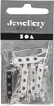 Creotime Broche Speld 25 Mm Zilver 10 Stuks