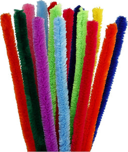 Creotime Chenille Draad 15 Stuks 30 Cm 15 Mm Multicolor