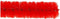 Creotime Chenille Draad 25 Stuks 30 Cm 9 Mm Rood
