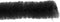 Creotime Chenille Draad 50 Stuks 30 Cm 6 Mm Zwart