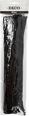 Creotime Chenille Draad 50 Stuks 30 Cm 6 Mm Zwart