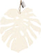 Creotime Decoratiehanger Monsterablad 35 X 34 Cm Naturel