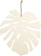 Creotime Decoratiehanger Monsterablad 35 X 34 Cm Naturel