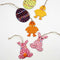 Creotime Decoraties Pasen Papier-maché 10 Cm Bruin 6 Stuks