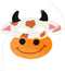 Creotime Dierenmaskers Wit H: 13-24 Cm B: 20-28 Cm 16 Stuks