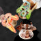 Creotime Dierenmaskers Wit H: 13-24 Cm B: 20-28 Cm 16 Stuks
