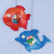 Creotime Dierenmaskers Wit H: 13-24 Cm B: 20-28 Cm 16 Stuks
