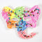 Creotime Dierenmaskers Wit H: 13-24 Cm B: 20-28 Cm 16 Stuks