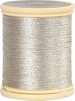 Creotime DMC metallic draad, zilver, 40 m