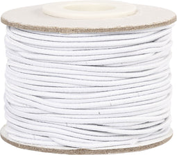 Creotime Elastiek 25 M 1 Mm Wit