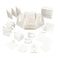 Creotime - Explosion box creativ company 12x12x12cm off white | 4 stuks