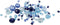 Creotime Facetkralen Mix Blauw 45 G